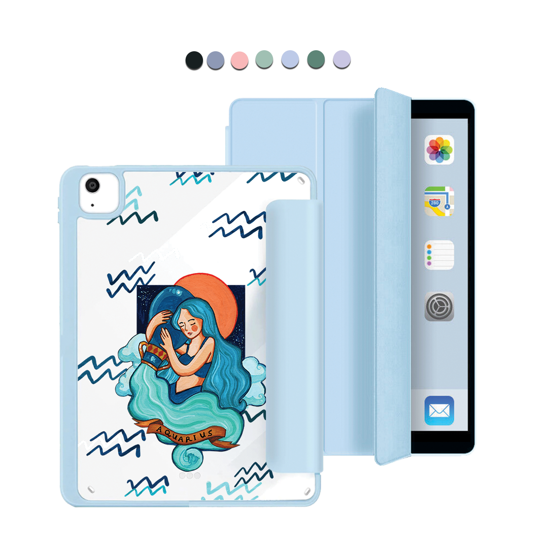 iPad Acrylic Flipcover - Aquarius