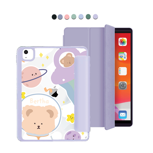 iPad Acrylic Flipcover - Astro Bear