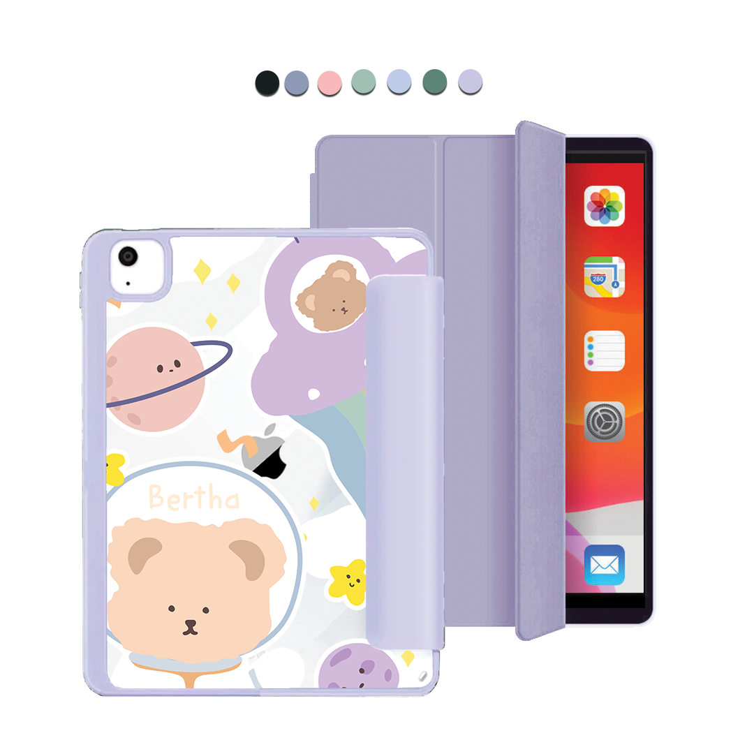 iPad Acrylic Flipcover - Astro Bear