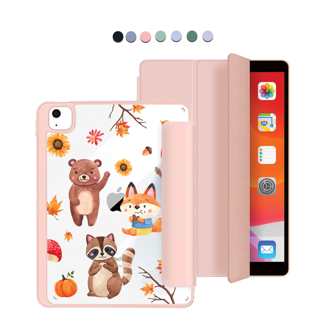 iPad Acrylic Flipcover - Autumn Animals