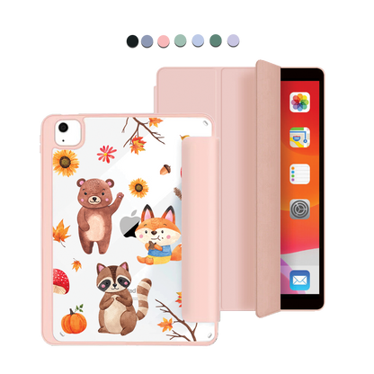 iPad Acrylic Flipcover - Autumn Animals