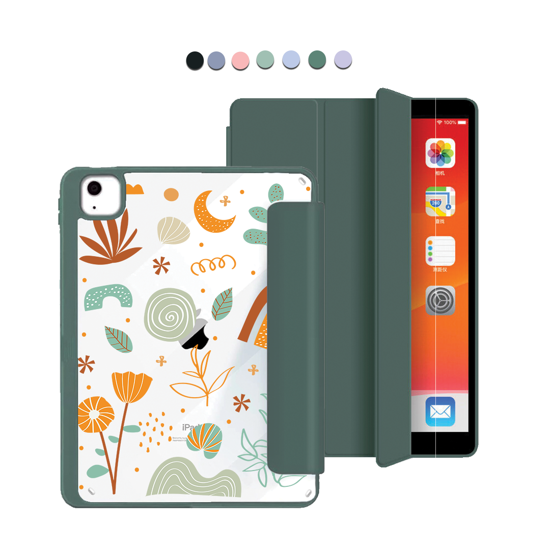 iPad Acrylic Flipcover - Autumn Botanical
