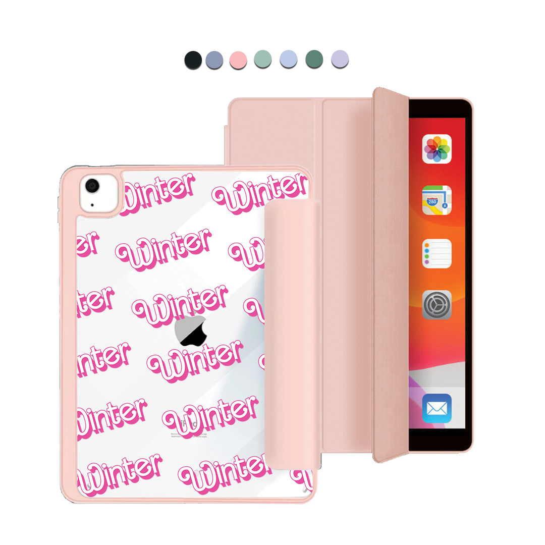 iPad Acrylic Flipcover - Barbie Monogram