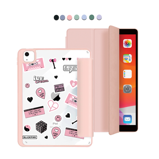 iPad Acrylic Flipcover - Blackpink Sticker Pack