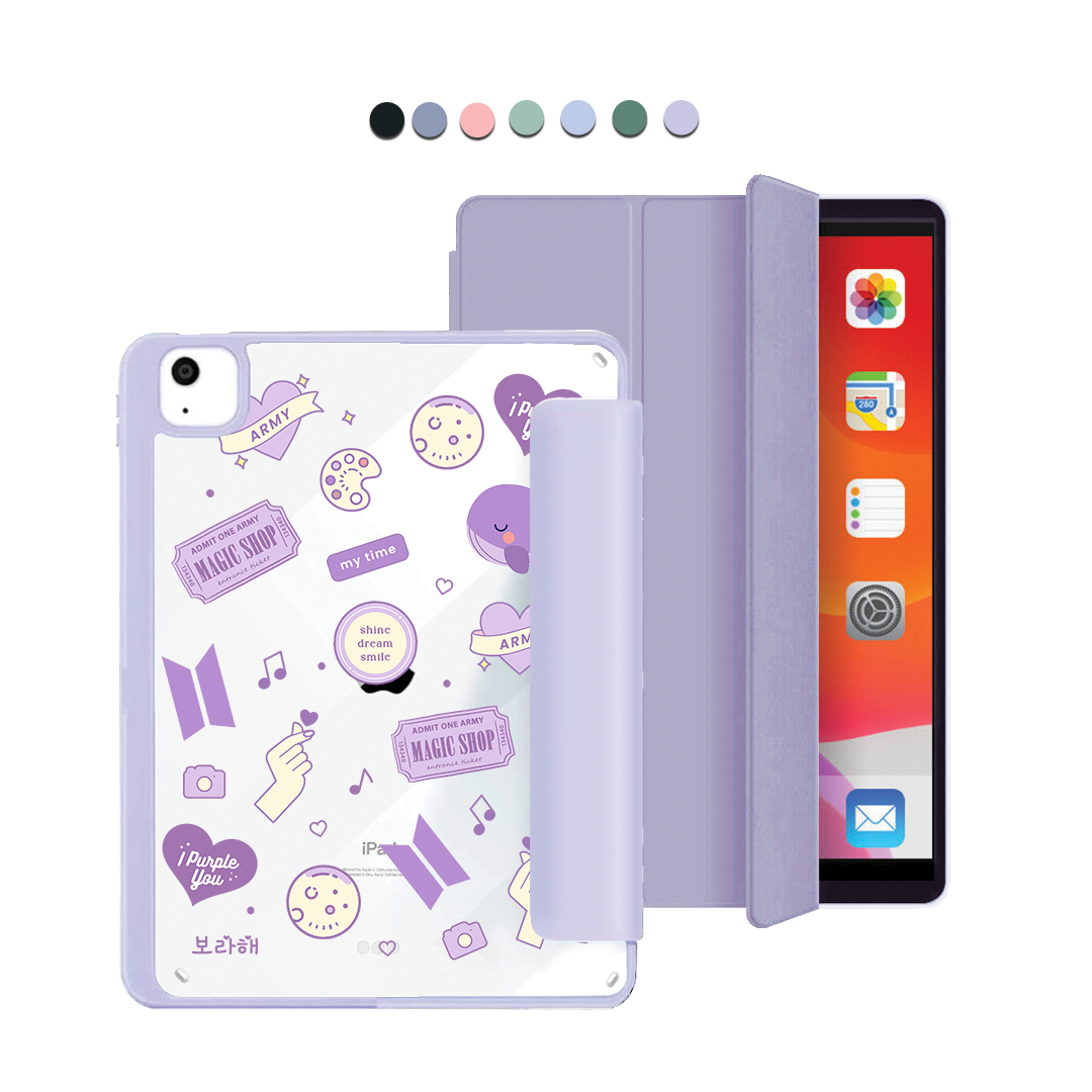 iPad Acrylic Flipcover - BTS Sticker Pack