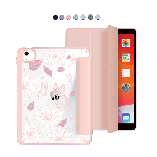 iPad Acrylic Flipcover - Butterfly Daisy