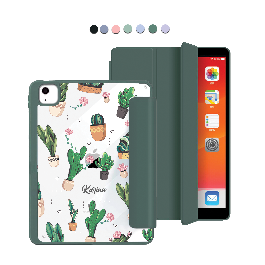 iPad Acrylic Flipcover - Cactus 3.0