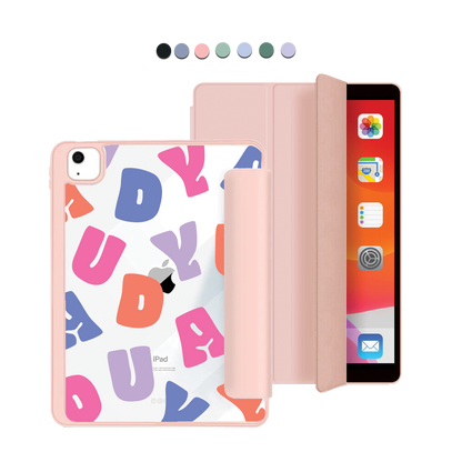 iPad Acrylic Flipcover - Chubby Monogram