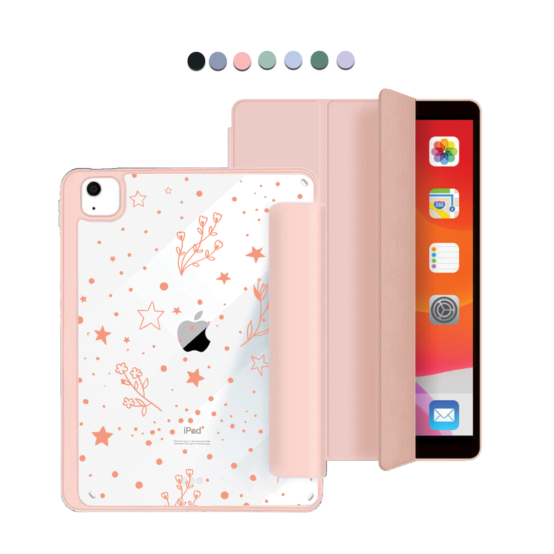 iPad Acrylic Flipcover - Coral Constellation