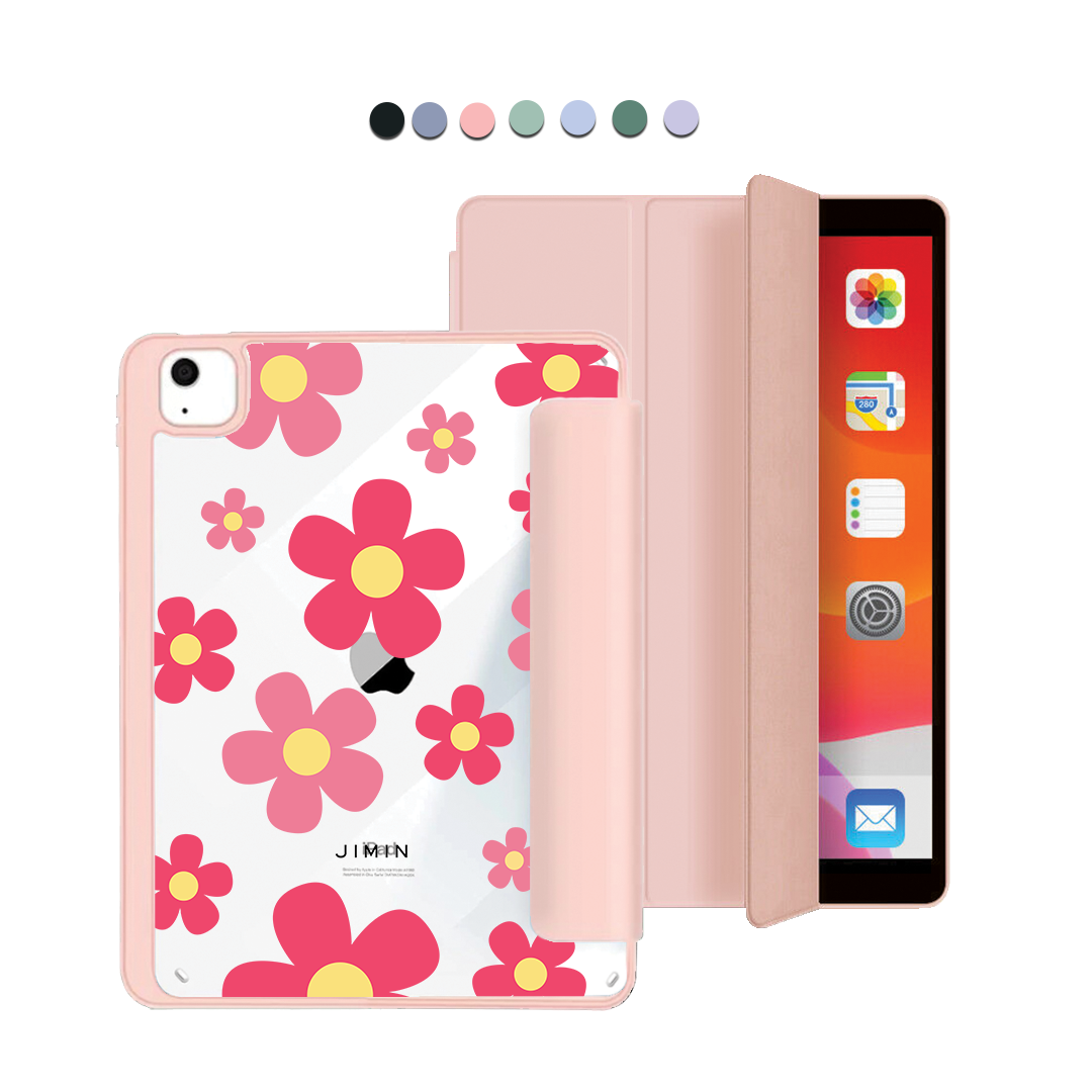 iPad Acrylic Flipcover - Daisy Blush