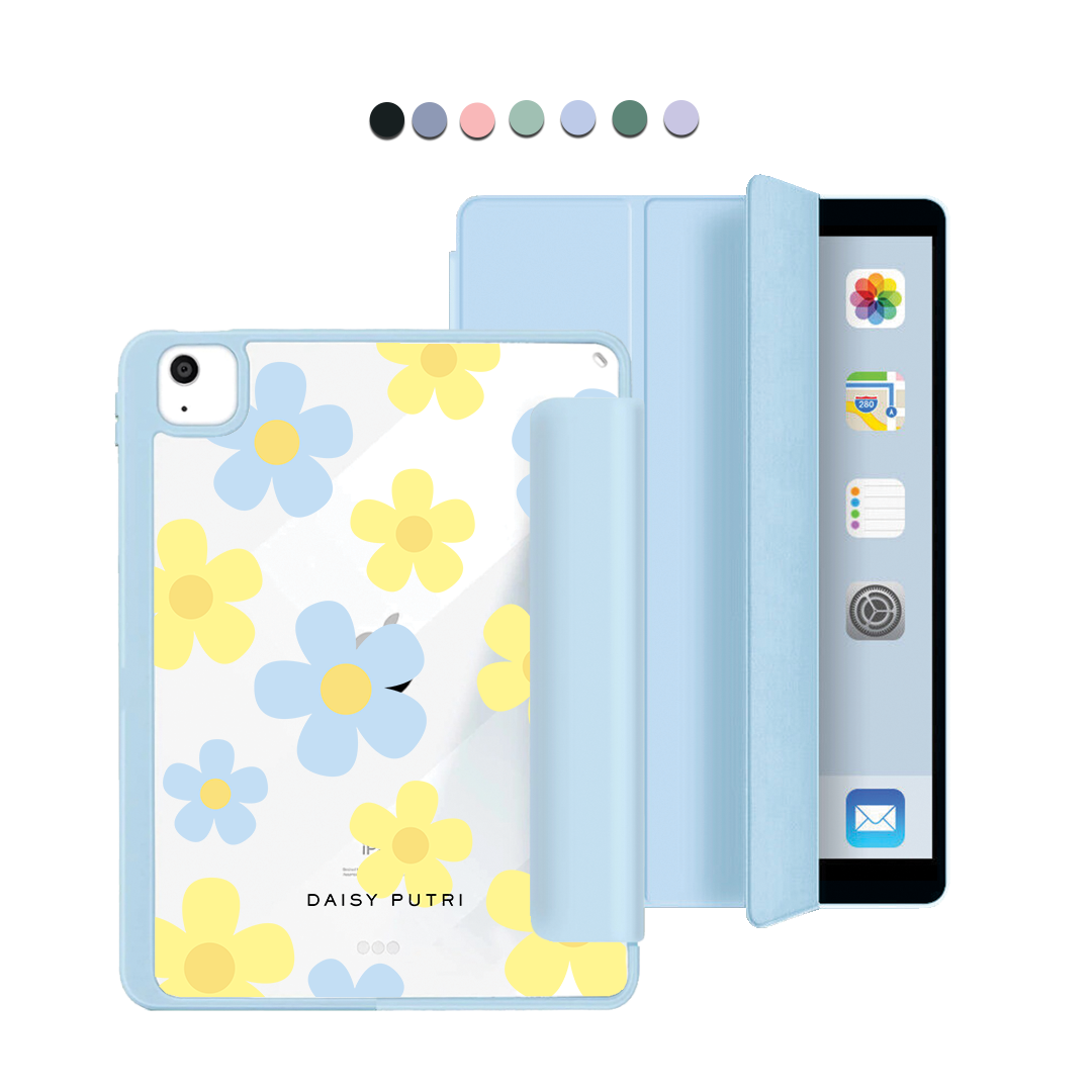 iPad Acrylic Flipcover - Daisy Skies