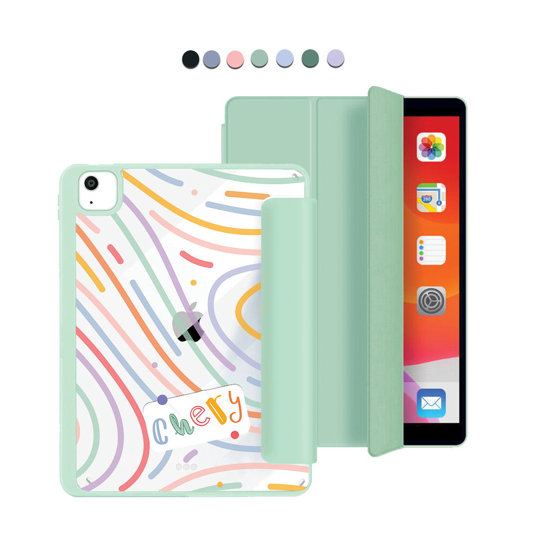 iPad Acrylic Flipcover - Doodle Monogram 2.0