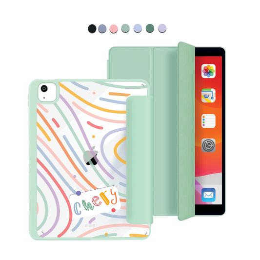iPad Acrylic Flipcover - Doodle Monogram 2.0