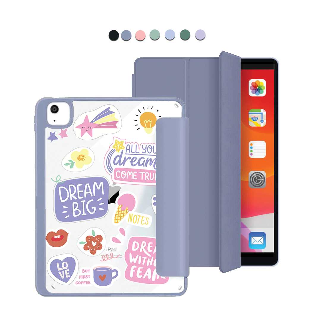 iPad Acrylic Flipcover - Dream Sticker Pack