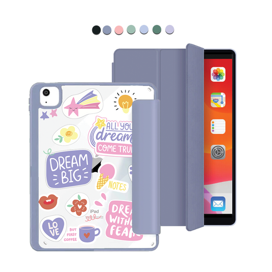 iPad Acrylic Flipcover - Dream Sticker Pack