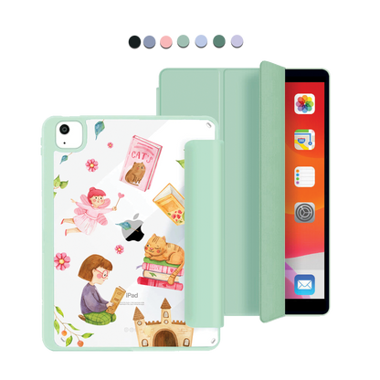 iPad Acrylic Flipcover - Fairy Cat