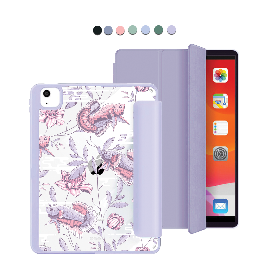 iPad Acrylic Flipcover - Fish & Floral 1.0