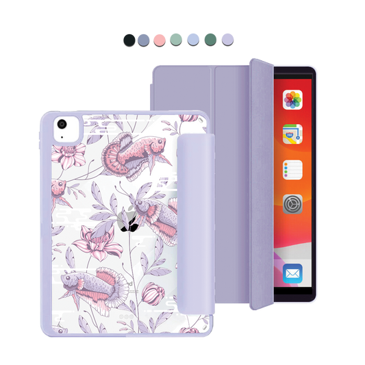 iPad Acrylic Flipcover - Fish & Floral 1.0