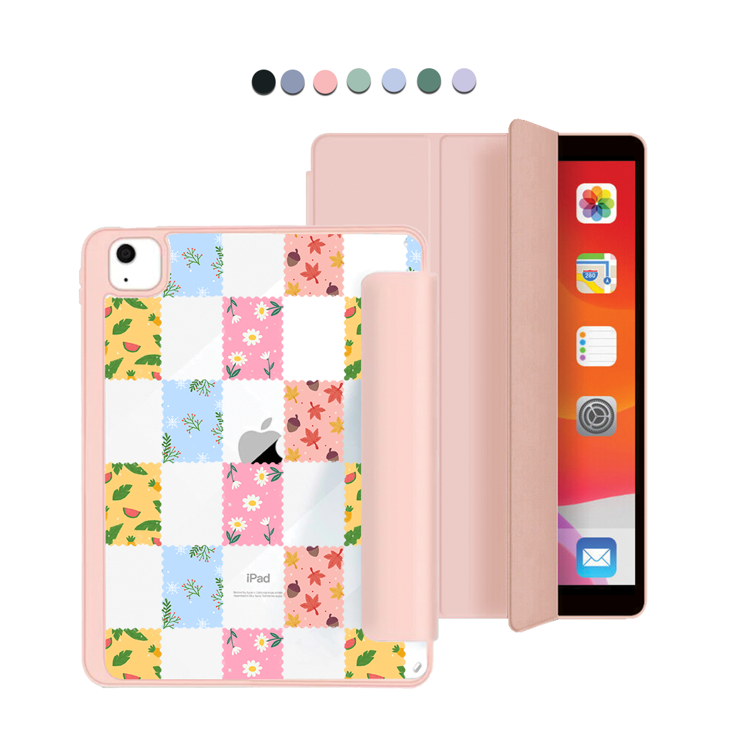 iPad Acrylic Flipcover - Four Seasons Stamps