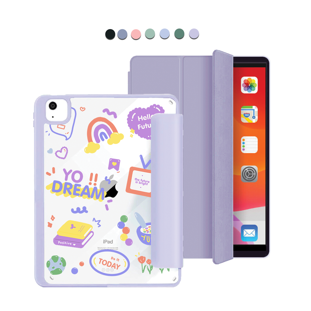 iPad Acrylic Flipcover - Hello Future