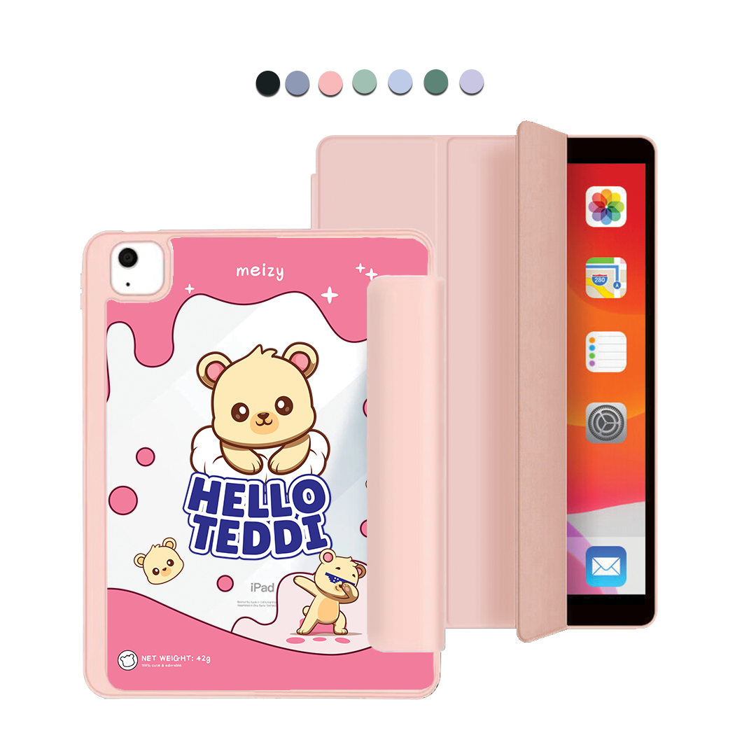 iPad Acrylic Flipcover - Hello Teddy 2.0