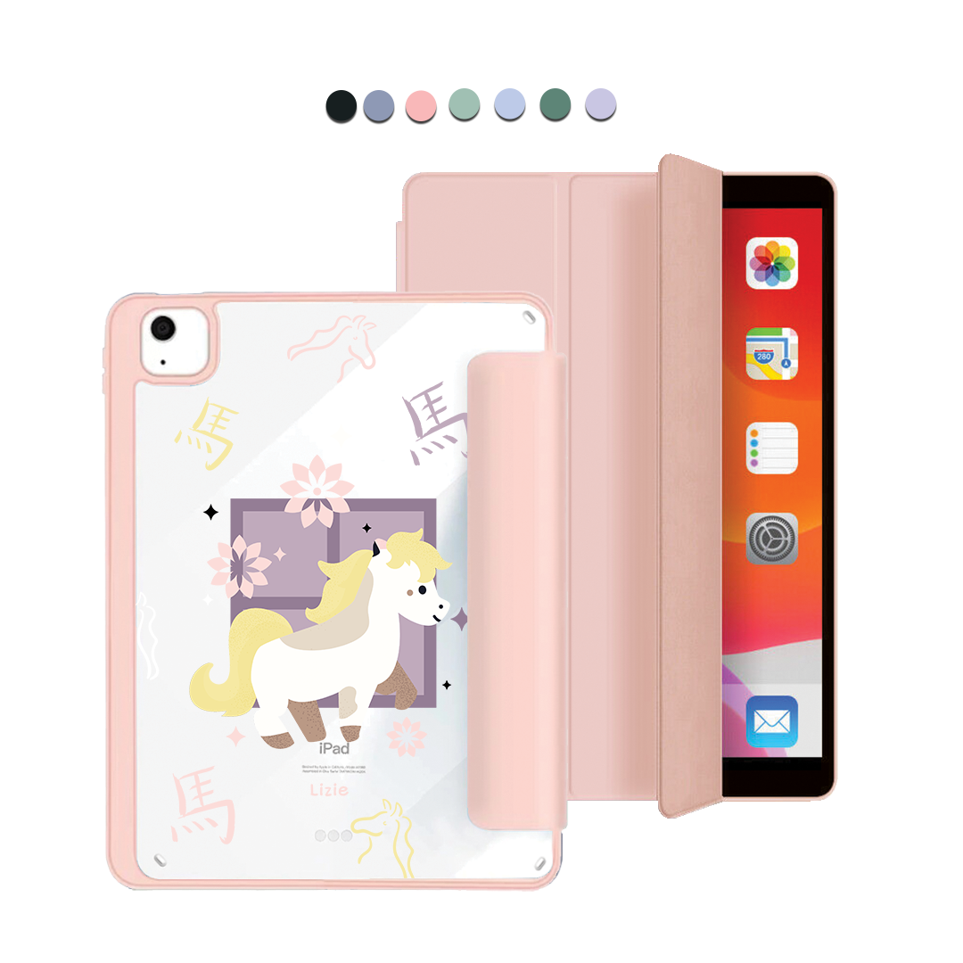 iPad Acrylic Flipcover - Horse (Chinese Zodiac / Shio)