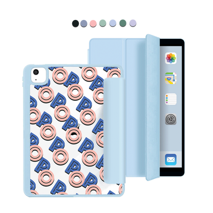 iPad Acrylic Flipcover - Initial Monogram 1.0
