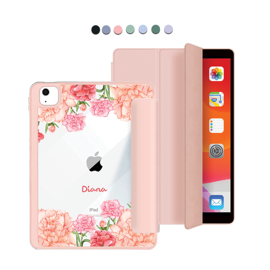 iPad Acrylic Flipcover - January Carnation