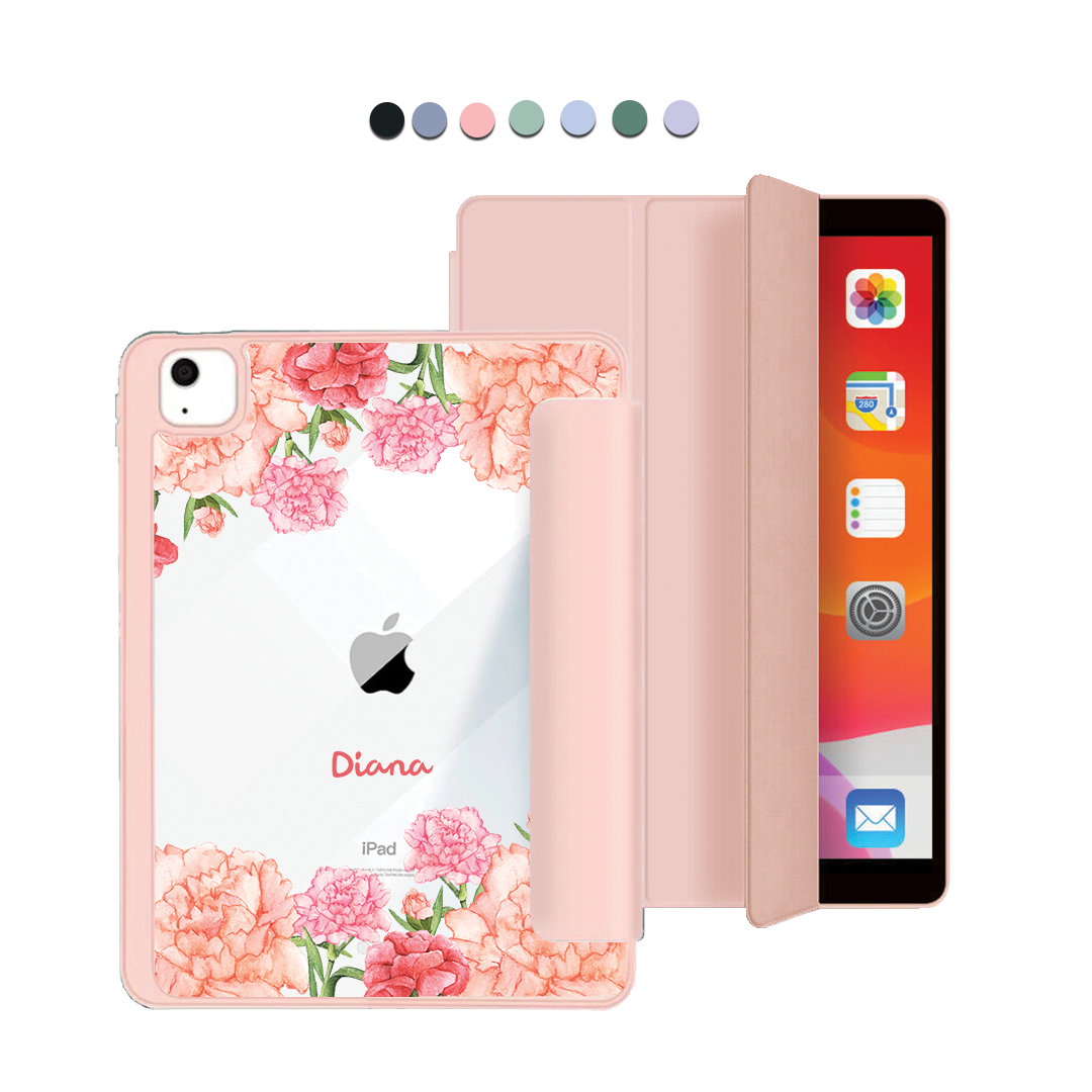 iPad Acrylic Flipcover - January Carnation