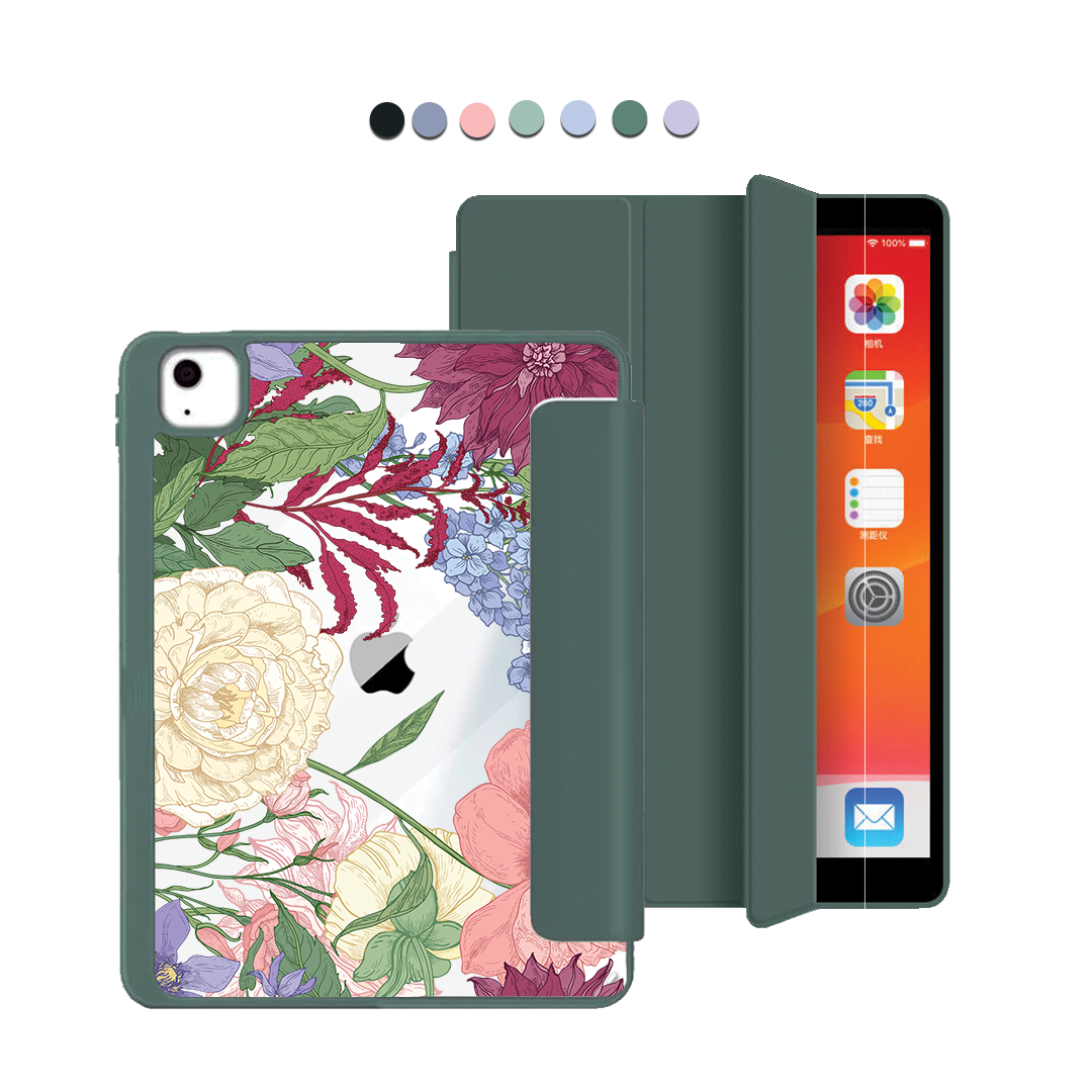 iPad Acrylic Flipcover - July Delphinium