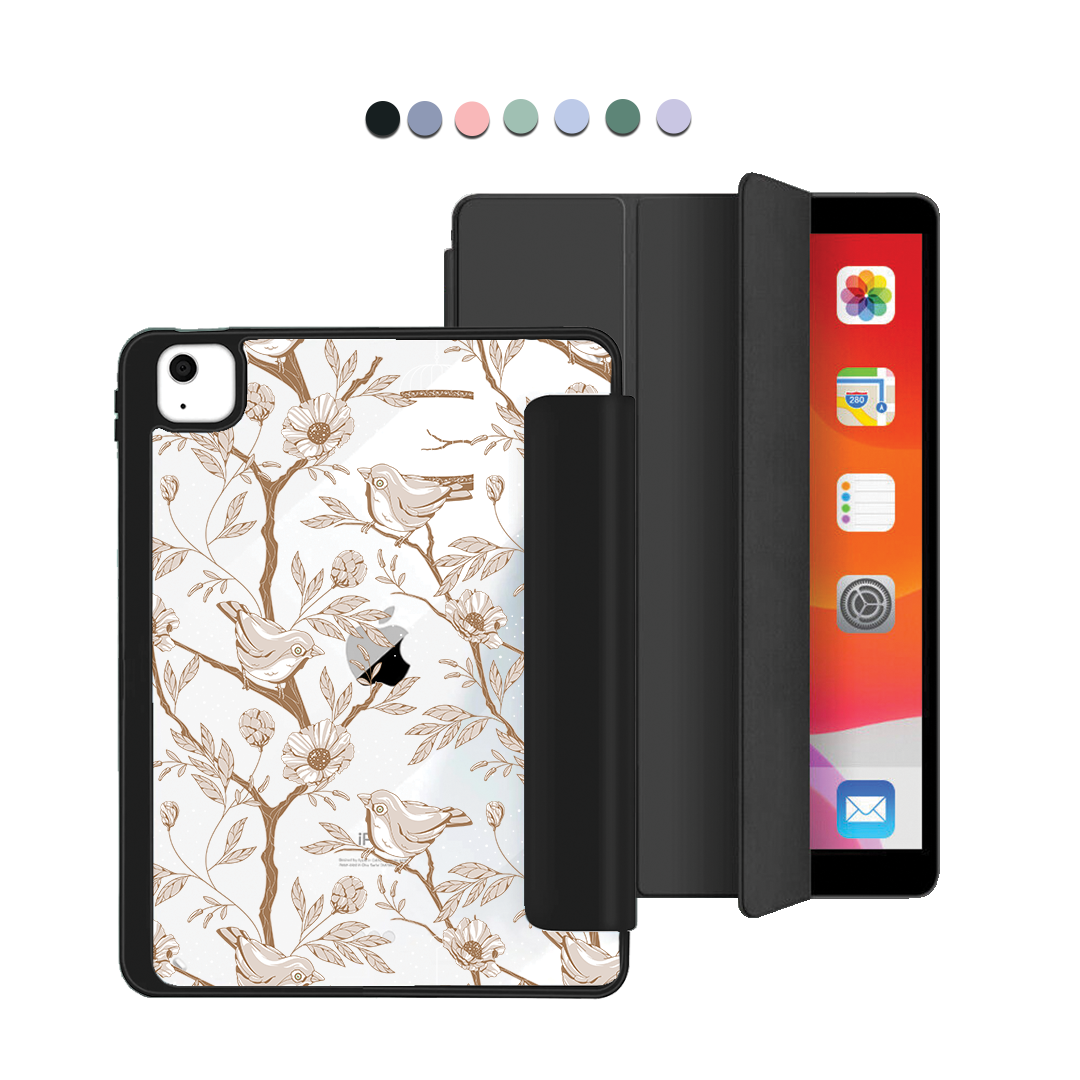 iPad Acrylic Flipcover - Lovebird Monochrome 3.0