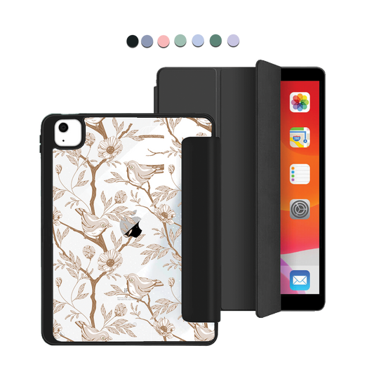 iPad Acrylic Flipcover - Lovebird Monochrome 3.0