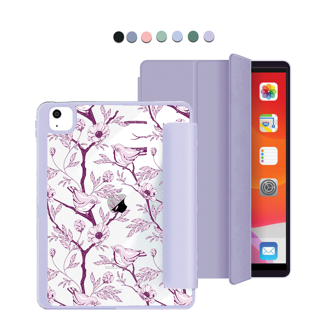 iPad Acrylic Flipcover - Lovebird Monochrome 5.0