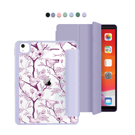 iPad Acrylic Flipcover - Lovebird Monochrome 5.0