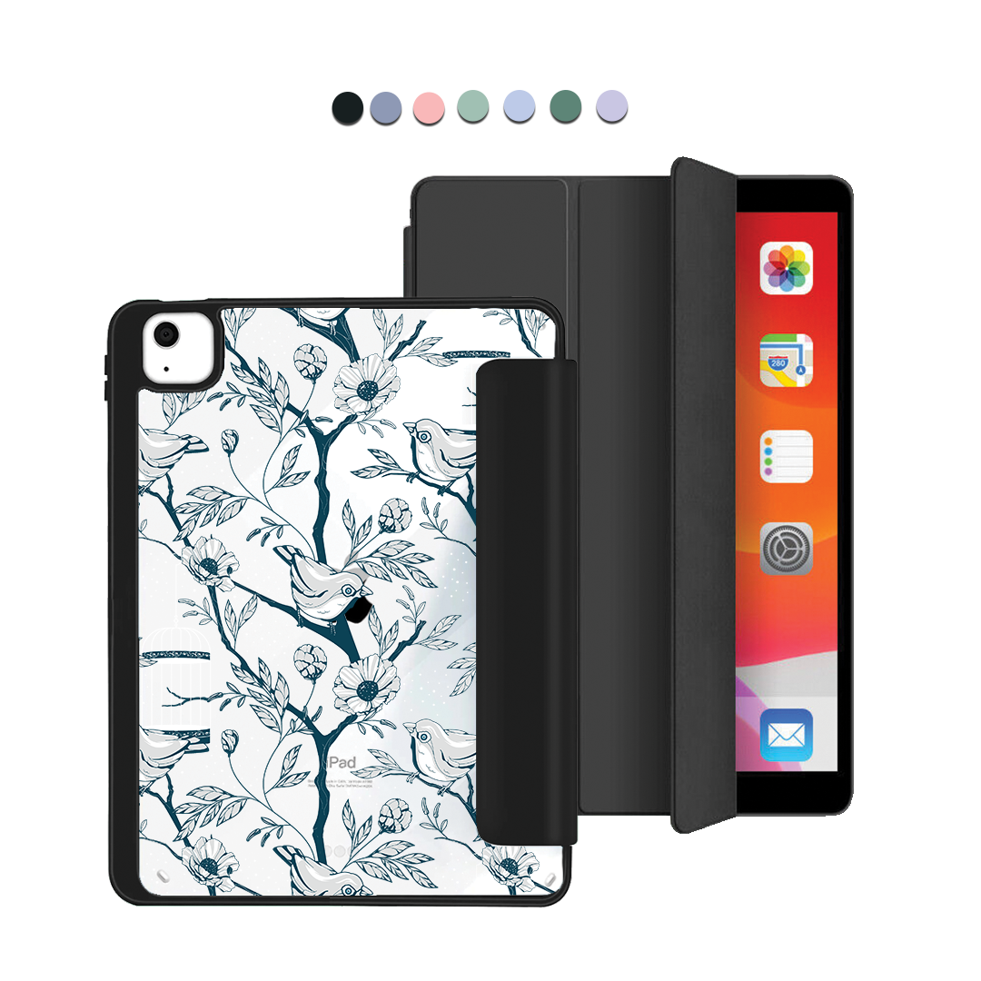 iPad Acrylic Flipcover - Lovebird Monochrome