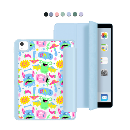 iPad Acrylic Flipcover - Monster Says Keep Going