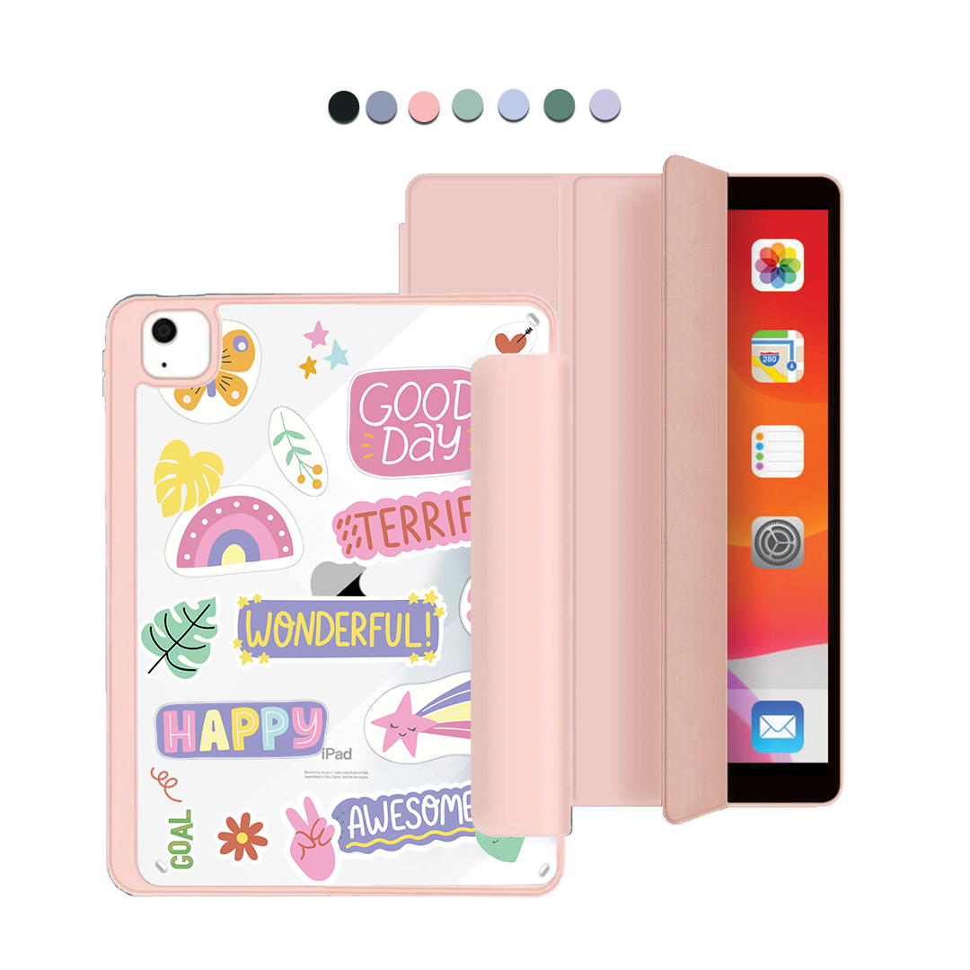 iPad Acrylic Flipcover - Motivation Sticker Pack 2.0