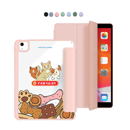 iPad Acrylic Flipcover - Paw Guan Cat