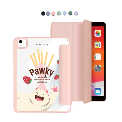 iPad Acrylic Flipcover - Pawky Cat