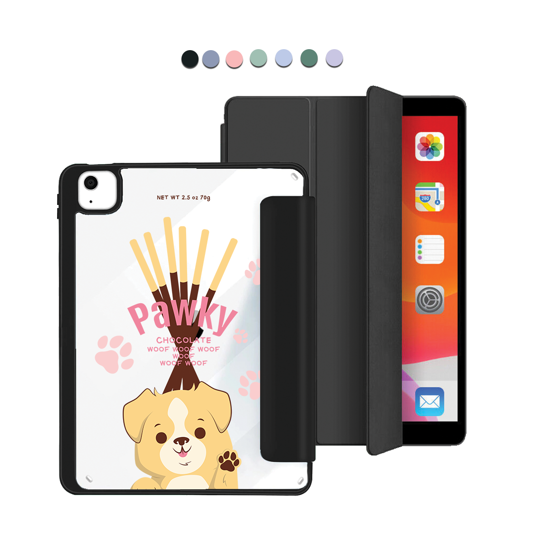 iPad Acrylic Flipcover - Pawky Dog