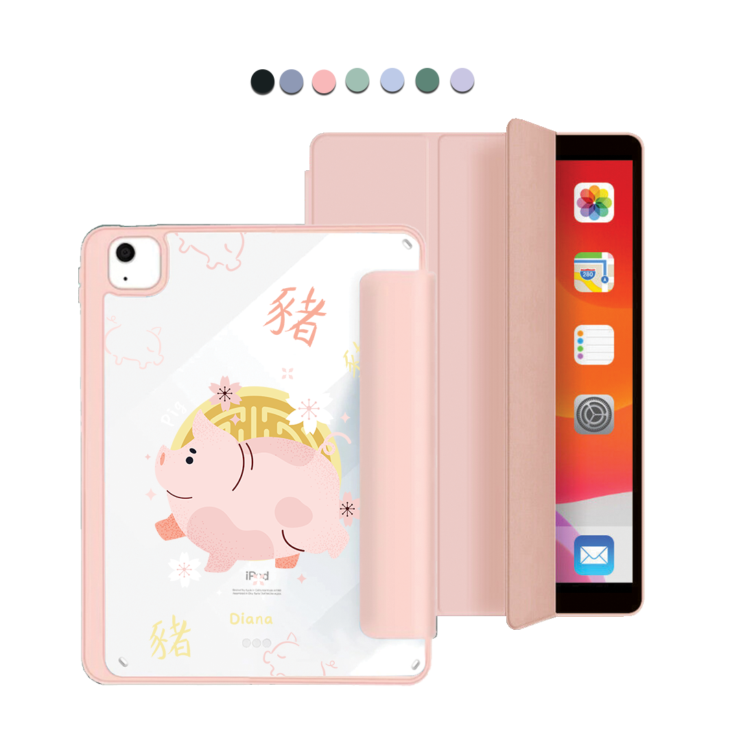 iPad Acrylic Flipcover - Pig (Chinese Zodiac / Shio)