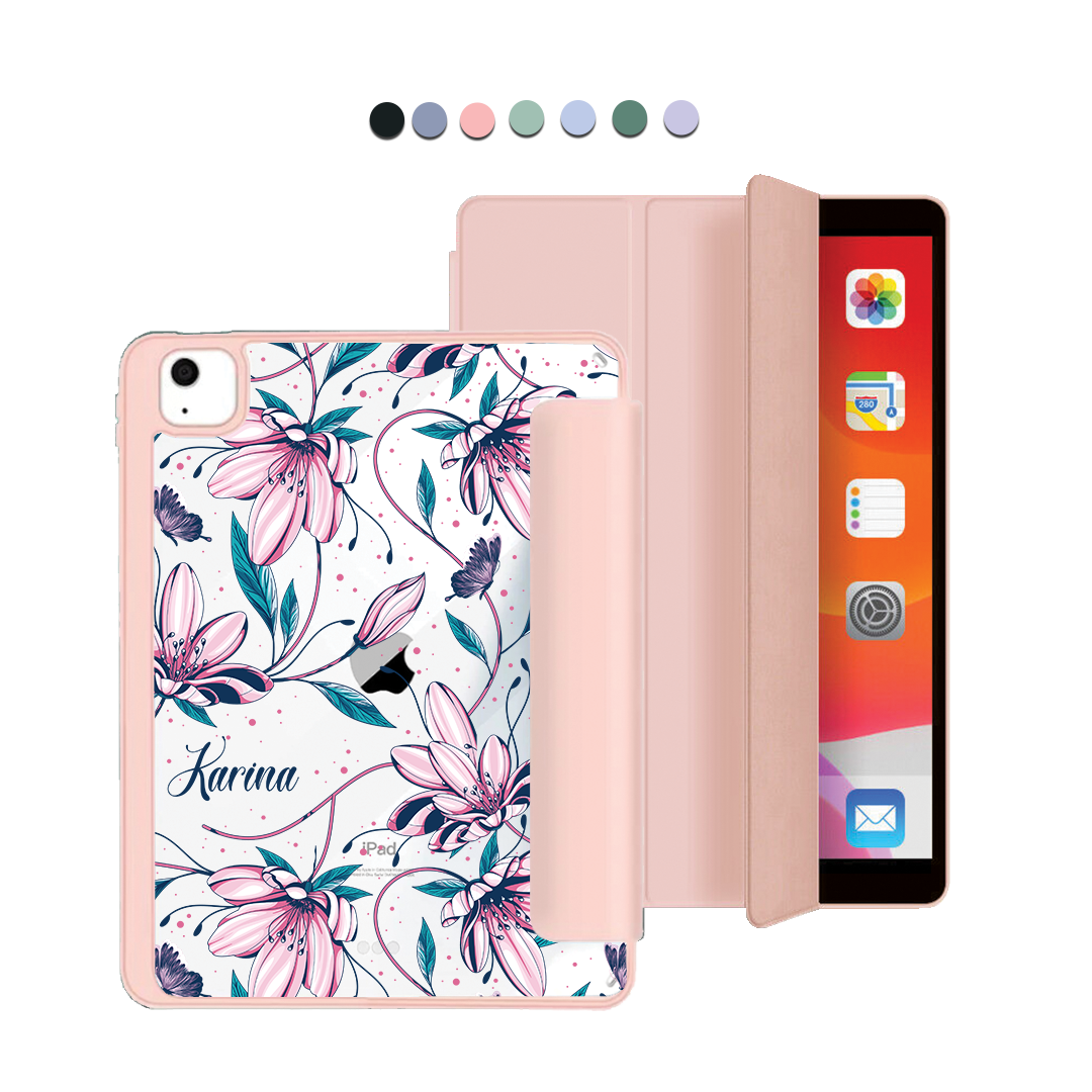 iPad Acrylic Flipcover - Pink Tulip