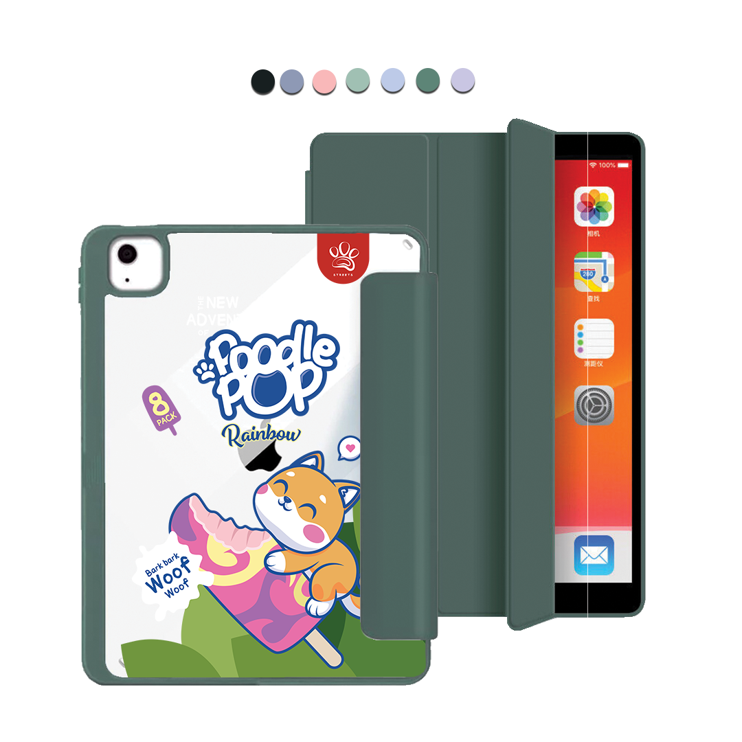 iPad Acrylic Flipcover - Poodle Pop