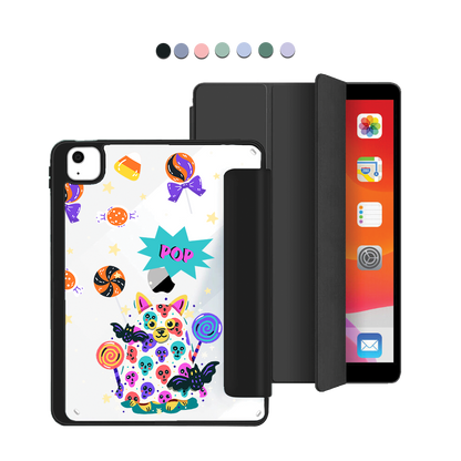 iPad Acrylic Flipcover - Puppy Monster