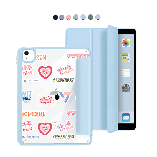 iPad Acrylic Flipcover - Seventeen Sticker Pack