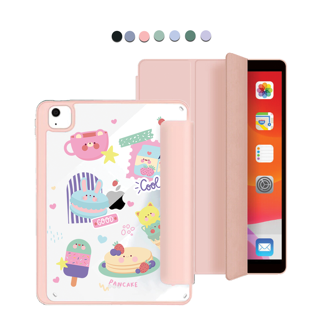 iPad Acrylic Flipcover - Sweet Cafe