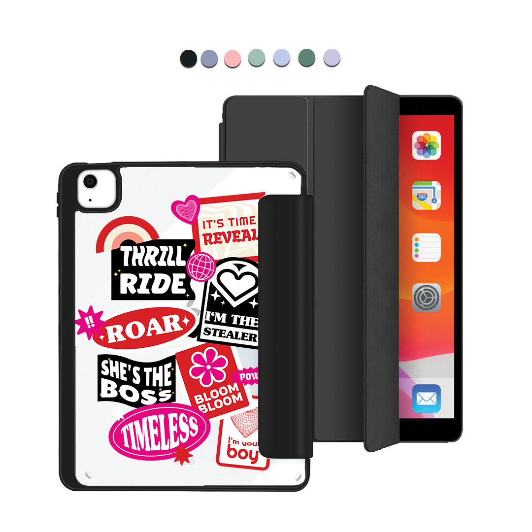 iPad Acrylic Flipcover - The Boyz Song Sticker Pack