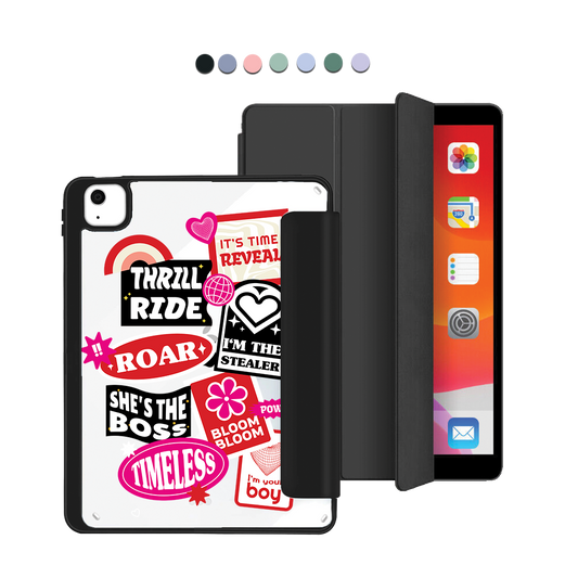 iPad Acrylic Flipcover - The Boyz Song Sticker Pack