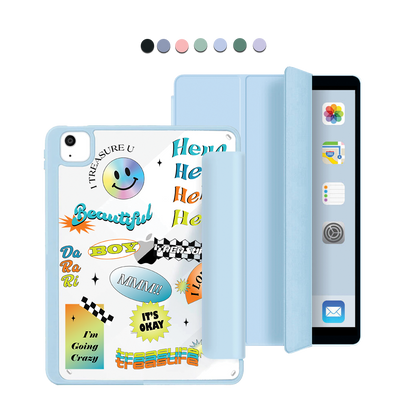 iPad Acrylic Flipcover - Treasure Sticker Pack