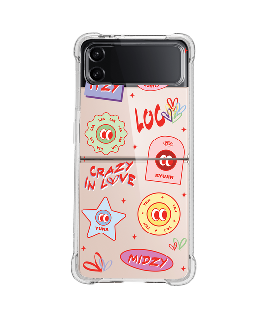 Android Flip / Fold Case - Itzy Sticker Pack